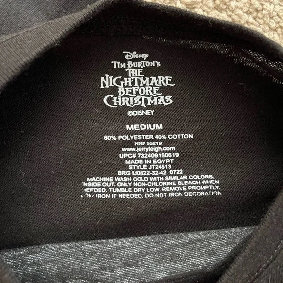 Nightmare Before Christmas dress and shirt - Picture 4 of 9